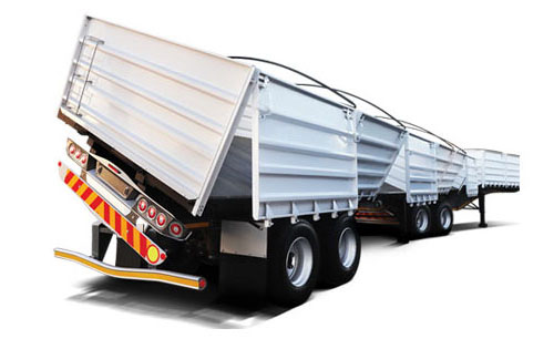 Dropside tipper